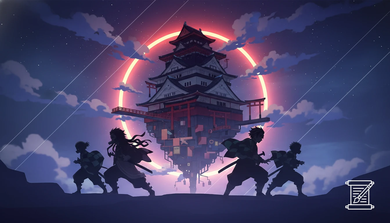 Equipe de demon slayer revela detalhes cruciais sobre o arco do castelo infinito e futuro da sequência