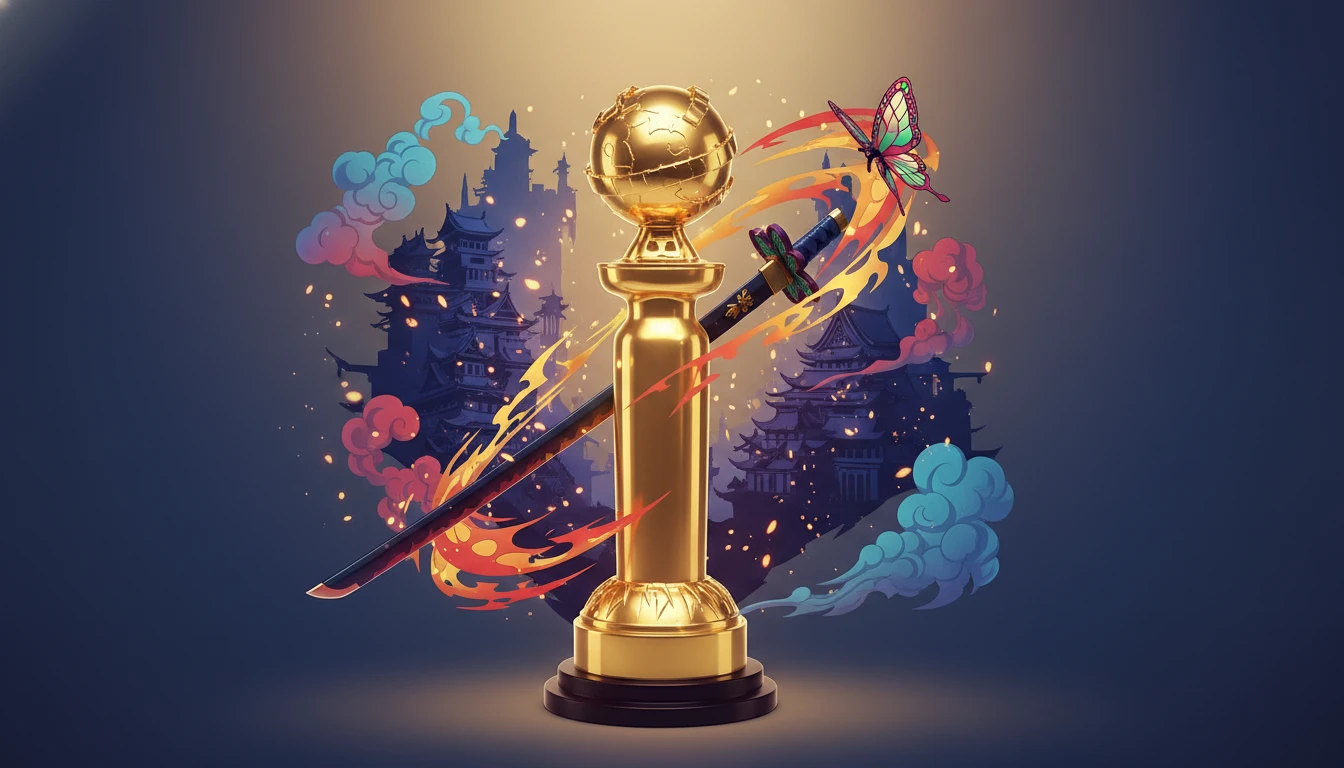 Filme de anime demon slayer: Infinity castle recebe indicação surpresa ao globo de ouro