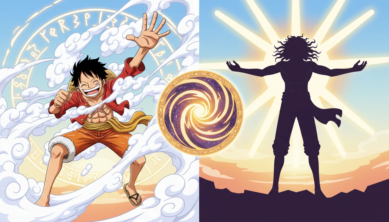 Nova teoria explora a relação entre o gear 5 de luffy, o deus sol nika e uma fonte de poder ancestral perdida
