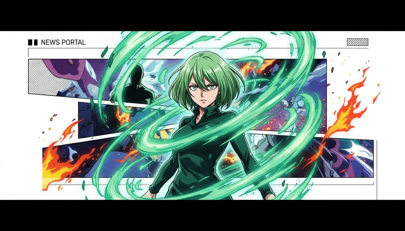 Novo capítulo de one punch man sugere reviravolta no destino de tatsumaki