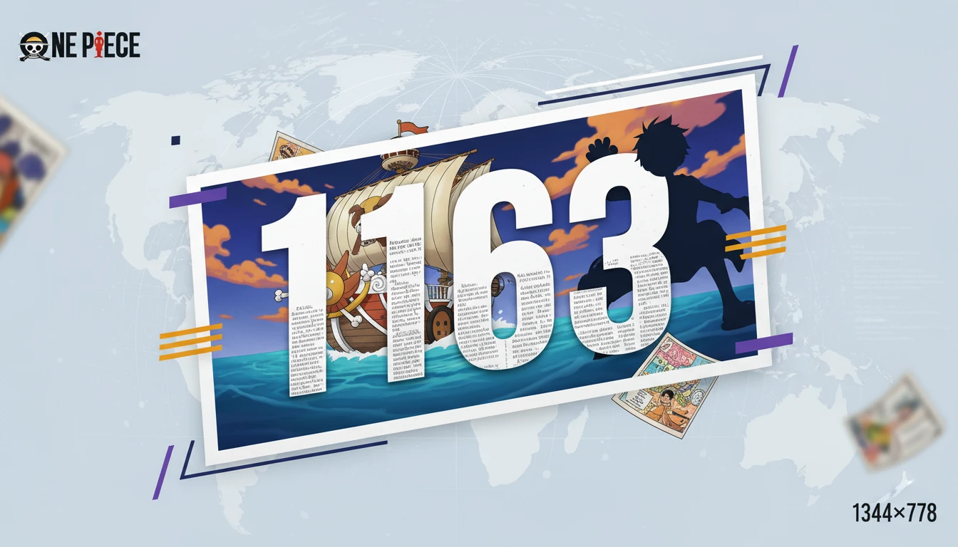 One piece capítulo 1163 é lançado com revelações esperadas e cronograma sem pausas