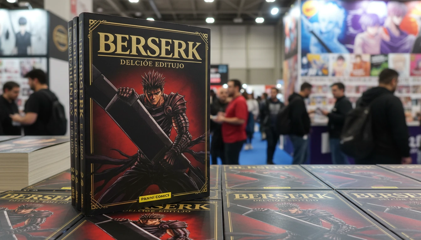 Panini comics anuncia a edição de luxo de berserk em espanhol para 2026